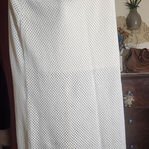 Universal Thread Cream Knit Skirt